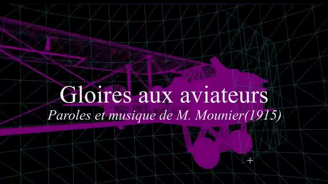 Rendu 3D d’un biplan Breguet XIV en vol