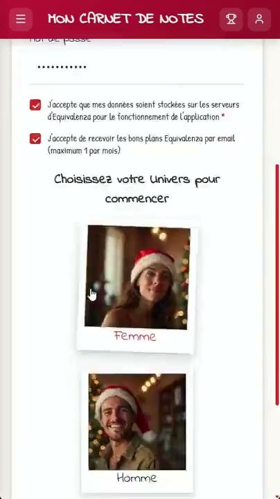 Écrans d’une application mobile de parfumerie, présentés au format vertical